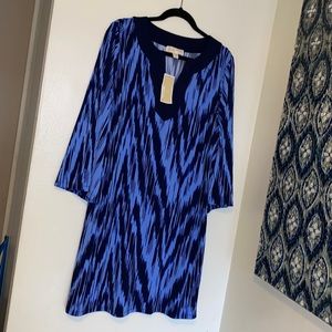 Michael Michael Kors XL Crew Blue dress